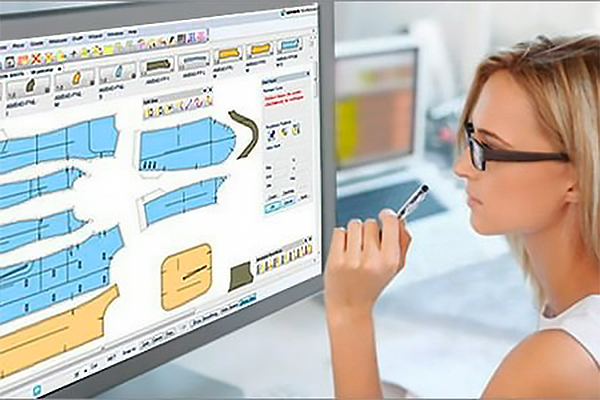 pattern-making on CAD software